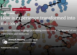 How do our memories take shape?